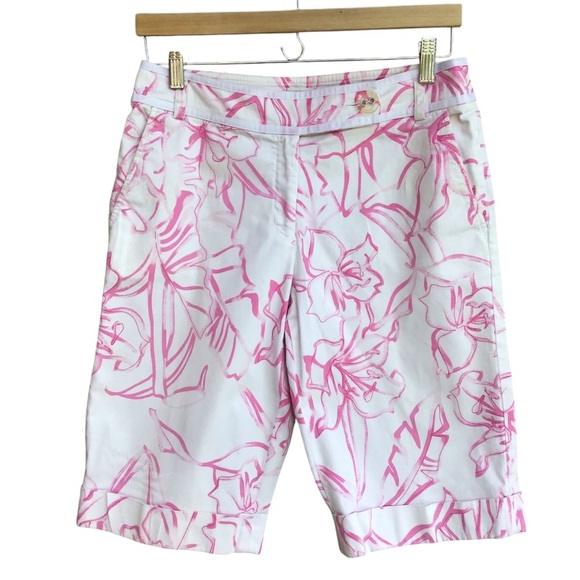 Jade Melody Tam Pink Ribbon Walking Shorts Size 8 - Picture 1 of 7